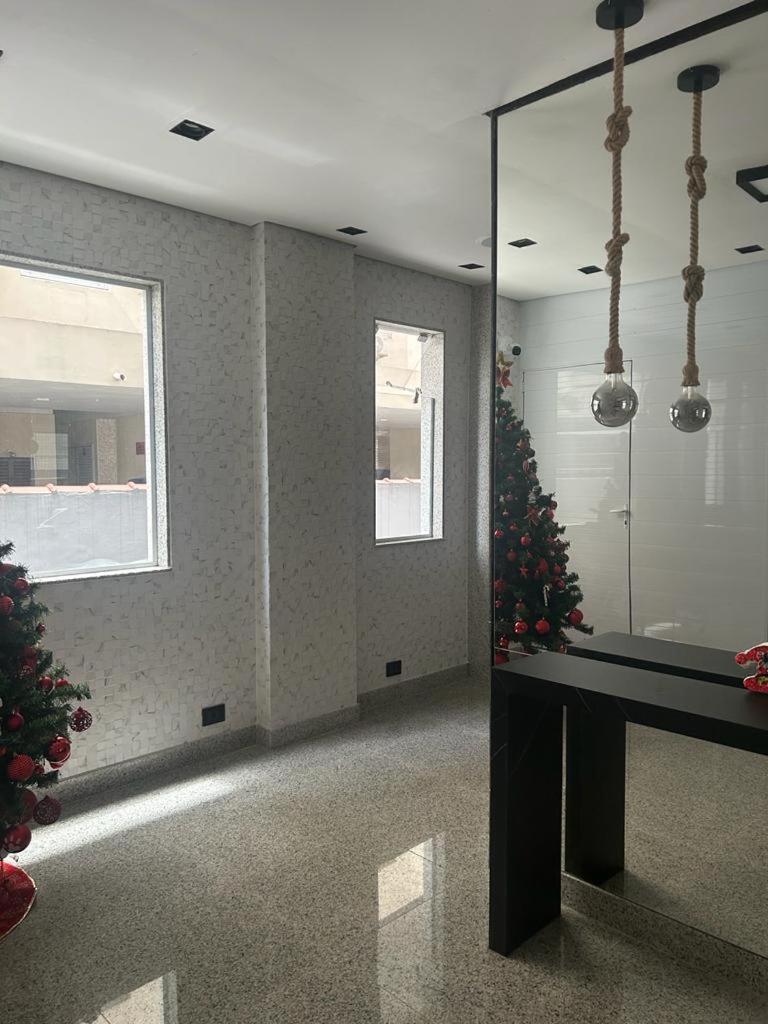 Apartamento Em Santos No Gonzaga Em Frente A Praia Exterior foto
