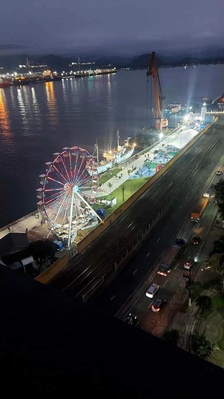Apartamento Em Santos No Gonzaga Em Frente A Praia Exterior foto